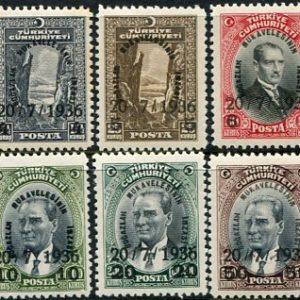 1936 Turkey Remilitarization Dardanelles Error Set *