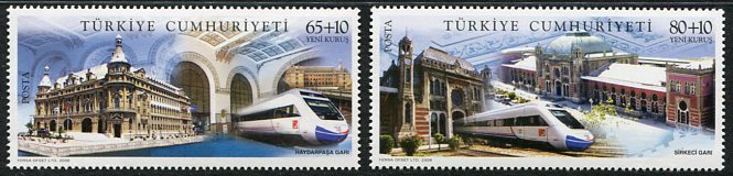 2008 Turkey Railway Stations **