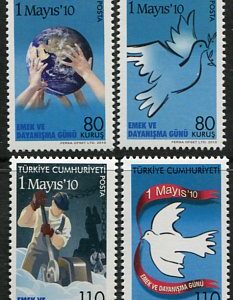 2010 Turkey Labour Day NHM Set