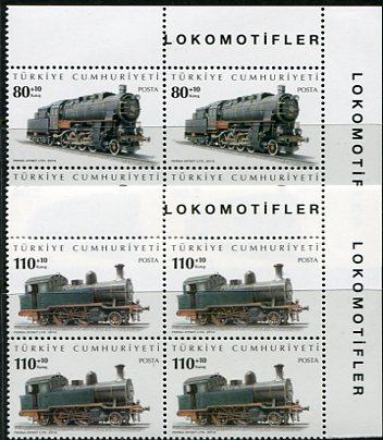 2010 Turkey Steam Locomotives B4 **