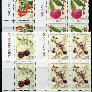 2011 Turkey Fruit Definitive B4 Set **