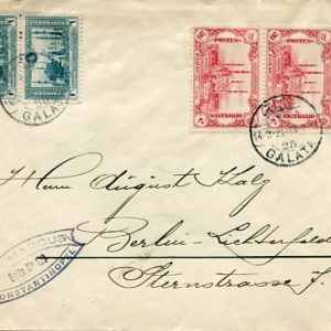 1921 Turkey Istanbul to Germany Cover