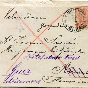 1901 Bosnia Bihac Redirected Ruma Cover