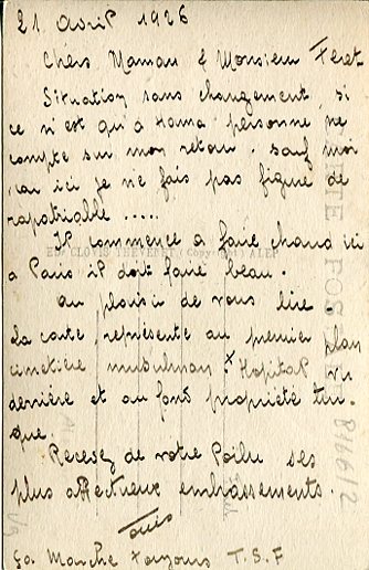 1926 Syria Alep Sheikh Bekir Photocard - Image 2