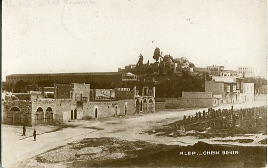 1926 Syria Alep Sheikh Bekir Photocard