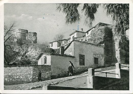 1959 Albania Durres Postcard to DDR - Image 2
