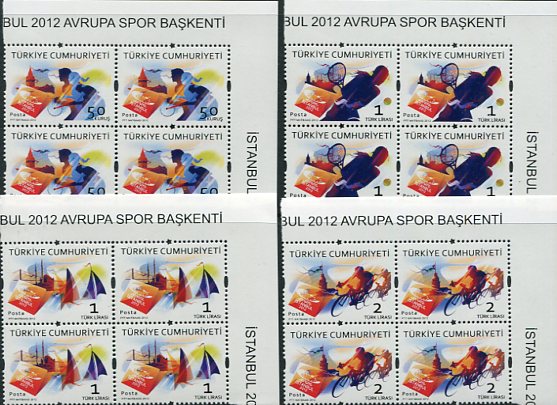 2012 Turkey European Capital of Sports NHM B4