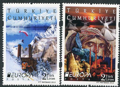 2012 Turkey Europa Cept Set