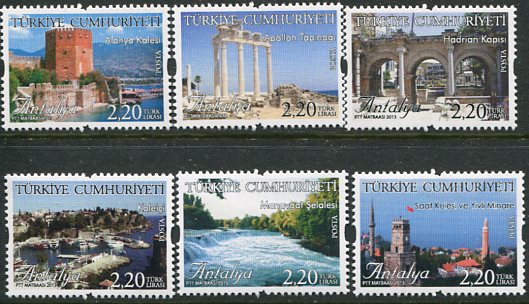 2013 Turkey Antalya Tourism Set
