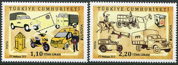 2013 Turkey Europa Cept Set