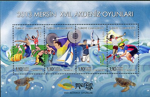 2013 Turkey Mediterranean Games Block