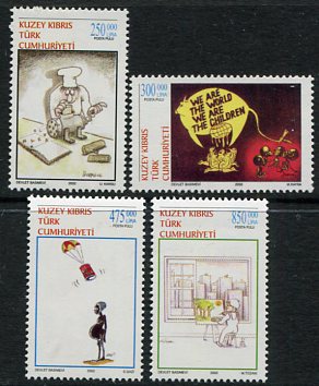 2002 Turkish Cyprus Comics Caricatures