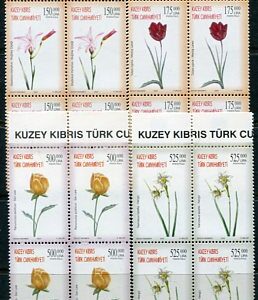 2003 Turkish Cyprus Flowers B4