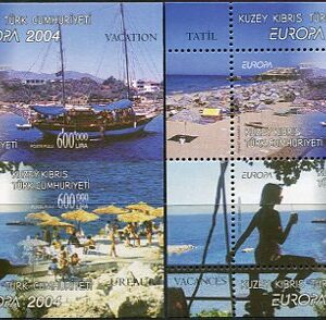 2004 Turkish Cyprus Europa Cept Holiday Blocks