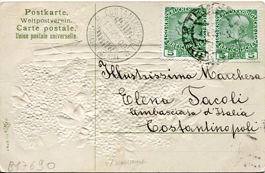 1909 Italian Levant Istanbul from Trieste