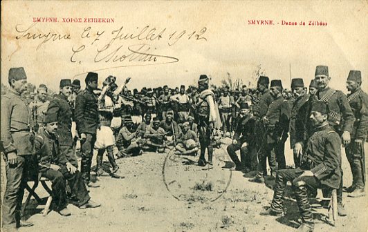 1912 French Levant Izmir Zeibeck Postcard
