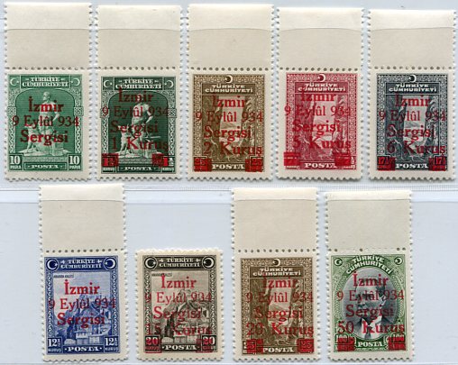 1934 Turkey Izmir Fair */**