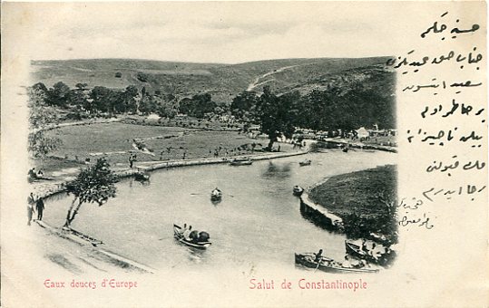 1902 French Levant Dardanelles Istanbul Card - Image 2