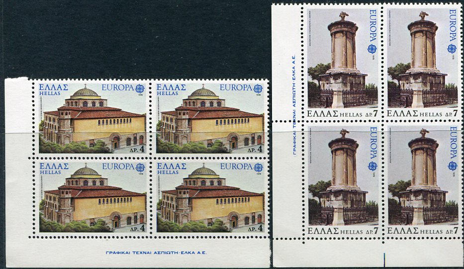 1978 Greece Europa Cept NHM B4