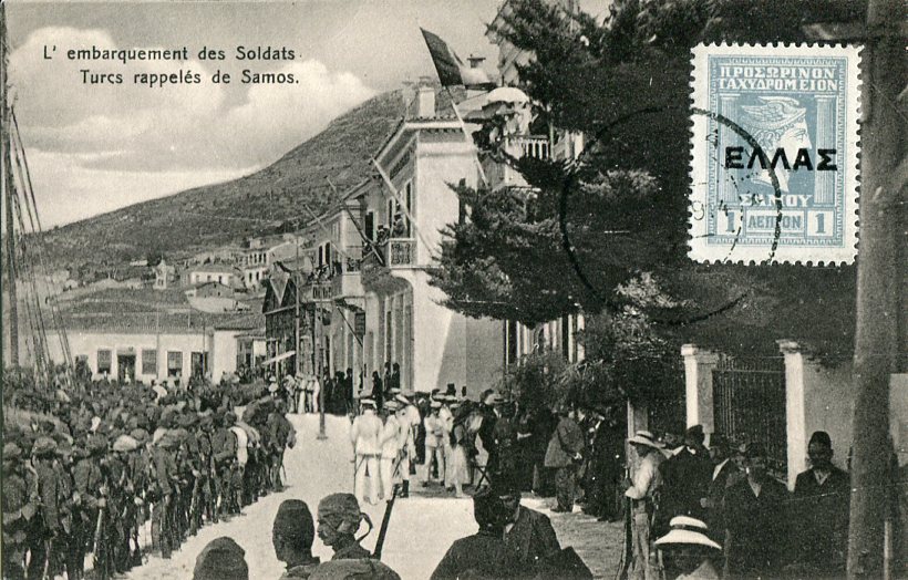 1914 Greece Samos Balkan War Turkish Prisoners