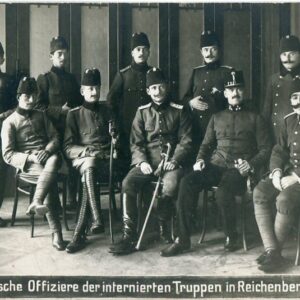1912 Turkey Balkan War Officers Interned in Liberec
