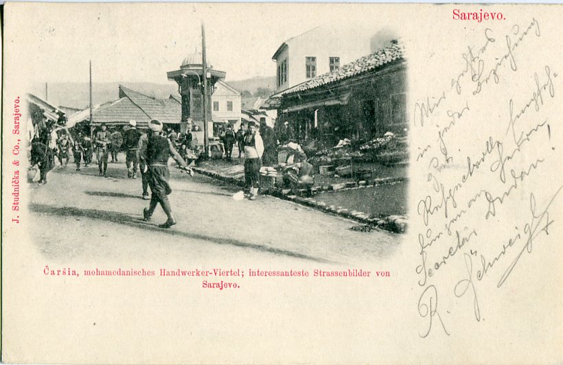 1898 Bosnia Austria Military Sarajevo to Trieste