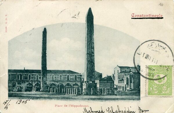 1905 Turkey Istanbul to Austria Postcard