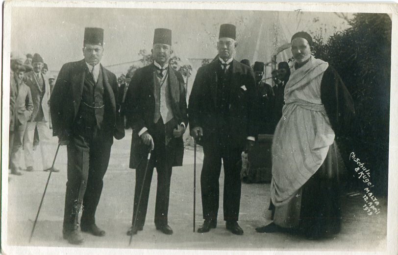 1919 Egypt Wafd Party Malta Exiles