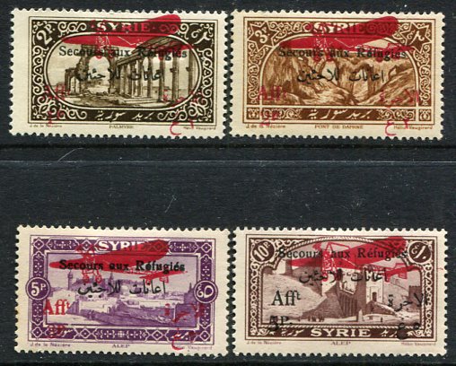 1926 Syria War Refugees Airmail *