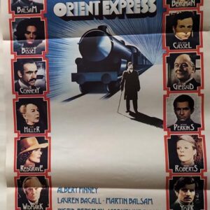 1974 Murder on the Orient Express Film Poster