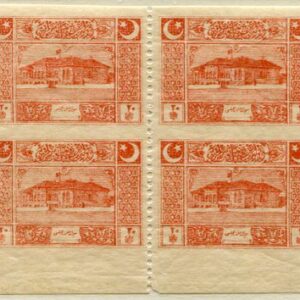 1922 Turkey Parliament 20pa Error B4