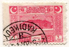 1922 Turkey Parliament 3pi Used Error
