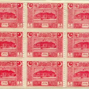 1922 Turkey Parliament 3pi Error B9