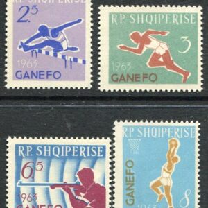 1964 Albania Ganefo Games Jakarta Set