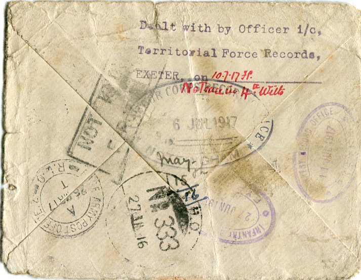 1916 Egypt Port Said Iraq FPO333 Sheik Saad - Image 2