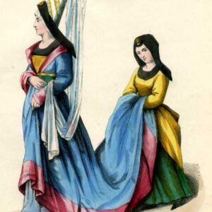 French Noblewoman 1844 Gravure