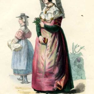 Bressane Burgundy France 1844 Gravure