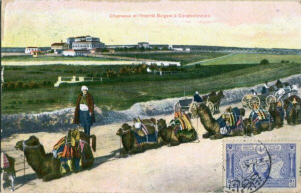 1920 Turkey Bulgarian Hospital Commercial Postcard