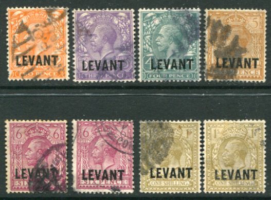 1921 British Levant KGV Used to 1s