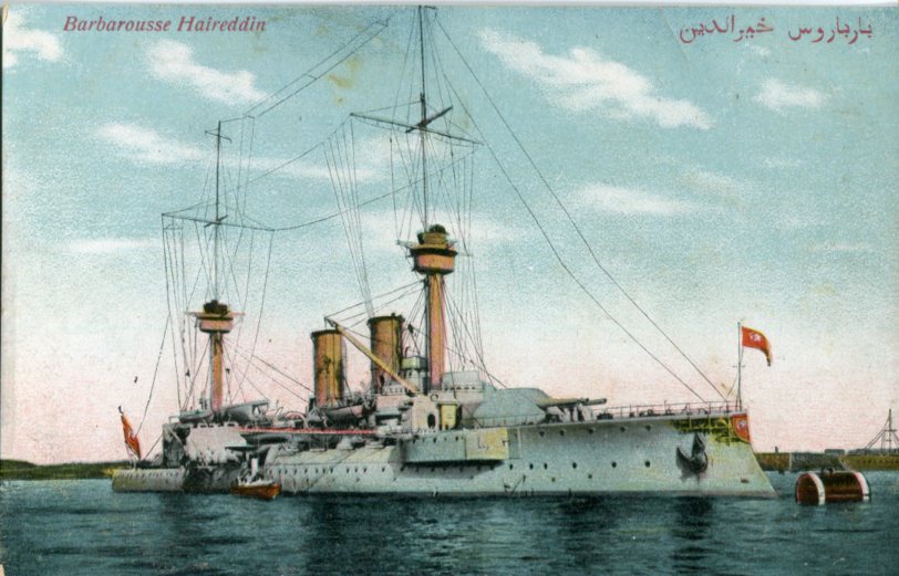 Turkey Navy Battleship Barbaros Hayreddin
