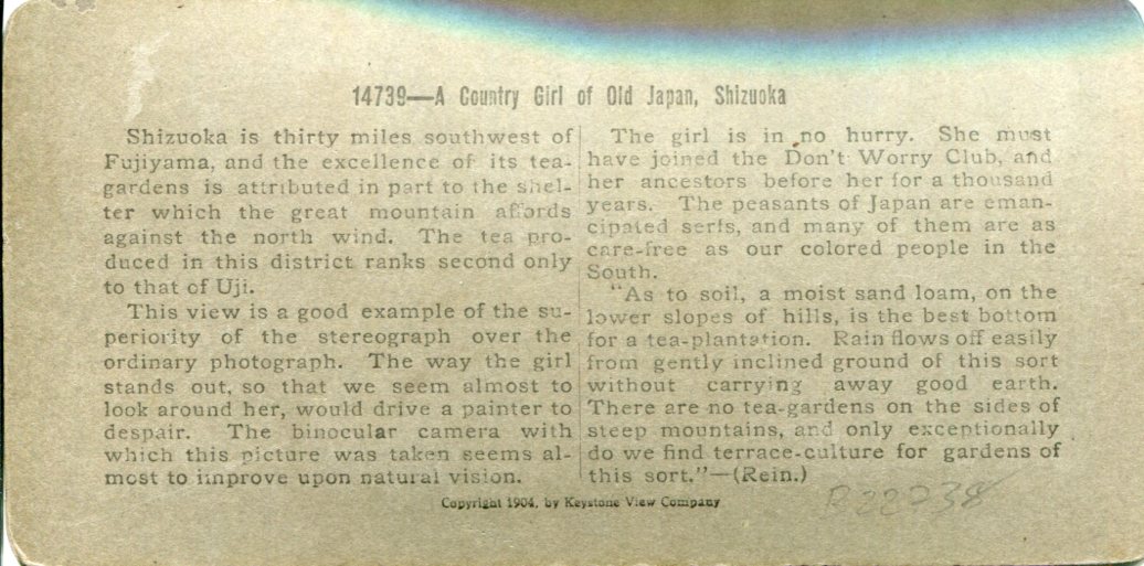 Japan Shizuoka Stereoview - Image 2