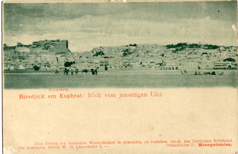 Turkey Birecik on Euphrates Armenian