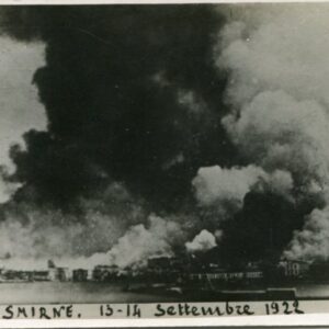 Turkey Izmir 1922 Fire Photocard