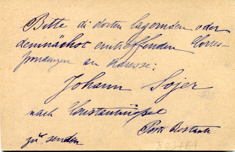 1908 Austria Levant Dardanelles to Smyrna - Image 2