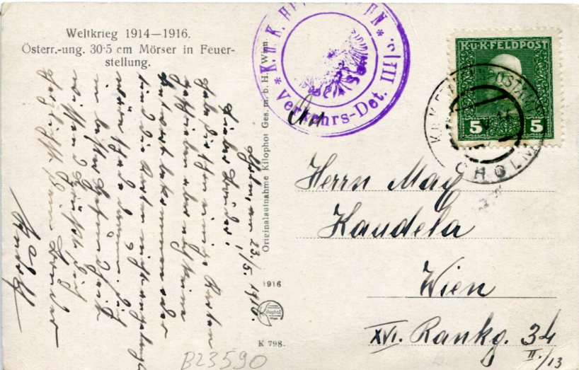 1916 Austria Occ Poland CHELM