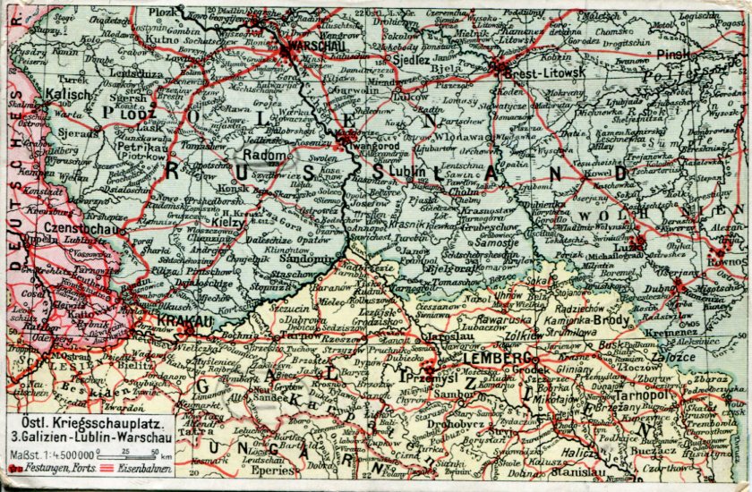 1916 Austria Occ Poland NOWY SACZ - Image 2