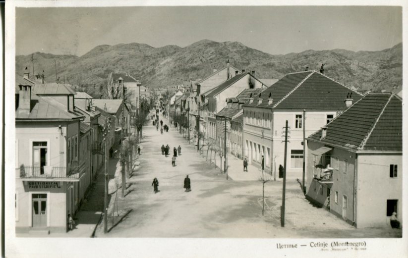 Montenegro Cetinje Photocard