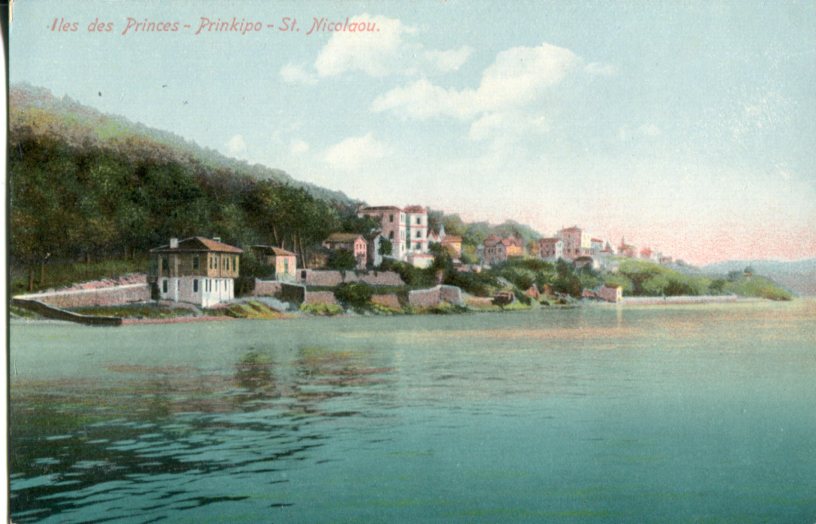 Turkey Prinkipo St Nicholas Monastery Postcard