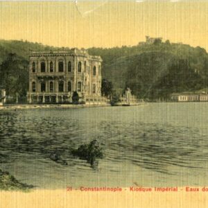 Turkey Istanbul Silk Postcard Bon Marche #21