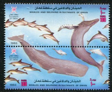 1993 Oman Whales and Dolphins **